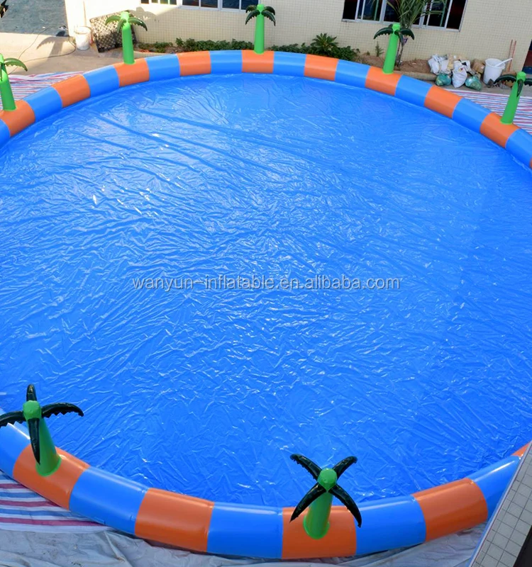 

Large Inflatable Pool, Outdoor Family Water Game PVC Swimming Pool