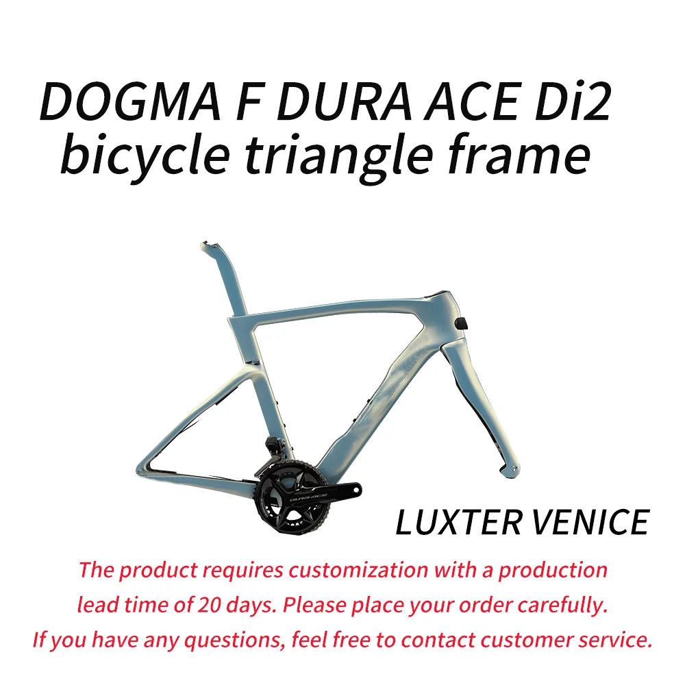 

Pinarello DOGMA F Dura-Ace Di2 Carbon Road Bike Frameset | Ultralight Aero Design Triathlon Frame for Racing & Training | Offici
