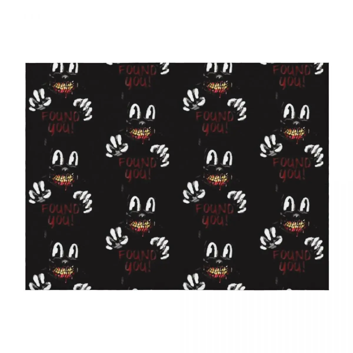 

Cartoon cat Horror Character Throw Blanket Tourist Luxury Throw Sofa Summer Beddings Blankets