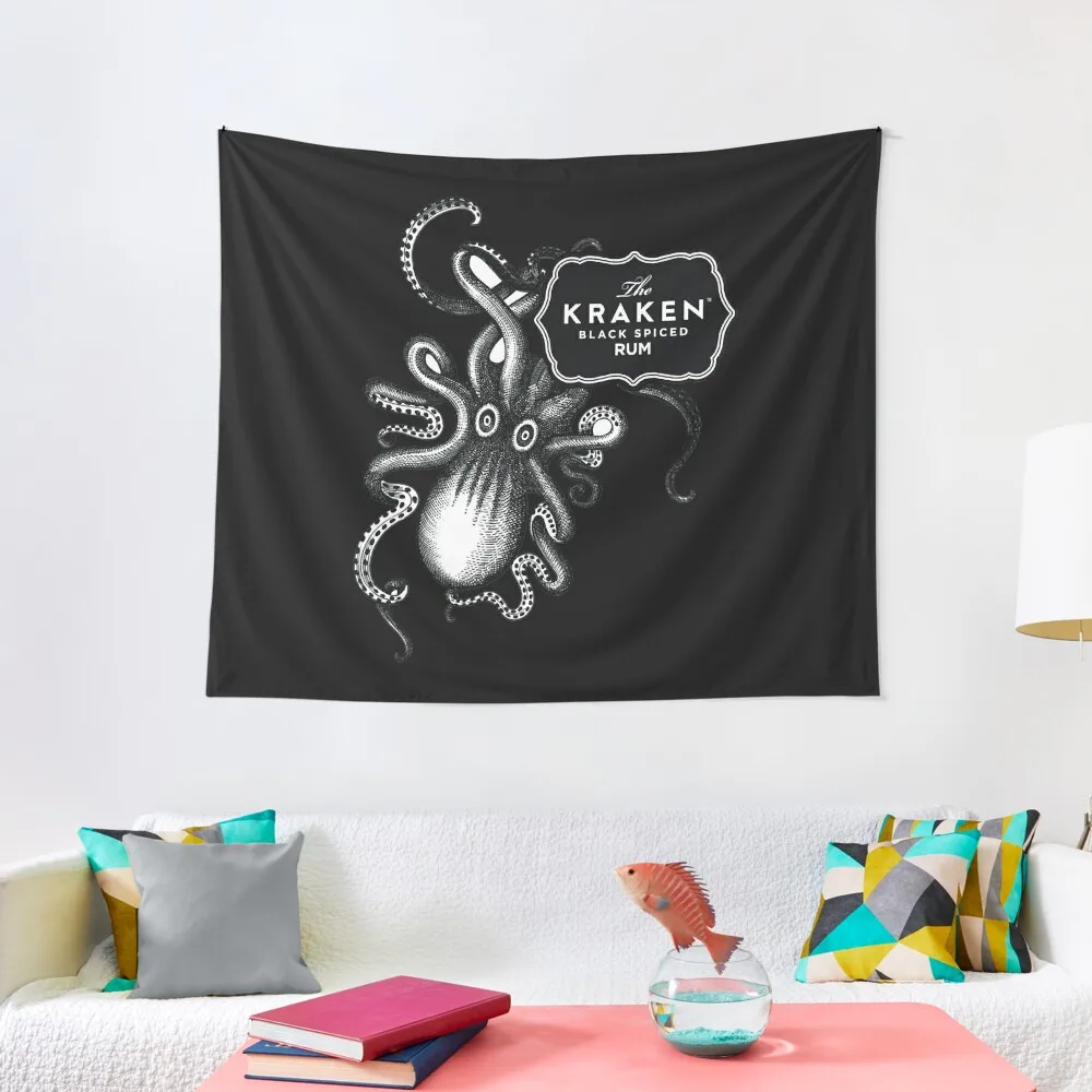 Kraken Rum Tapestry Decor Home Home Decorators Bed Room Decoration Carpet On The Wall Tapestry