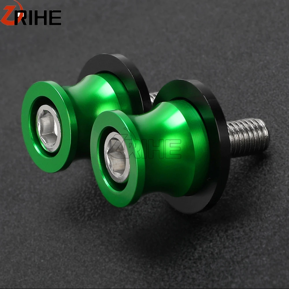 FOR Kawasaki ZX10R ZX 10R ZX-10R 2013 - 2016 2023 2022 2024 2025 8MM Motorcycle accessories Swingarm Spools slider stand screws