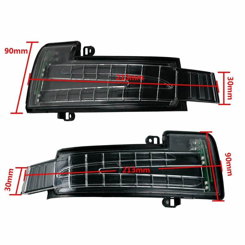Car Rear View Mirror LED Turn Signal Light For Mercedes Benz GL M R G-Class W463 X164 X166 W166 W251 V251 1668200121 1668200221
