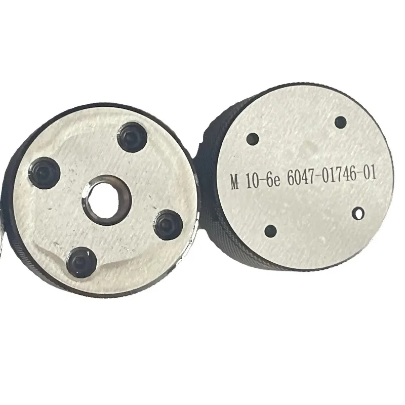 Calibración certificada de la marca HH, medidor de anillos de rosca métrica de alta precisión GCr15 Go NOGO, estándar GB/T 3934/ISO1502, alta exactitud.