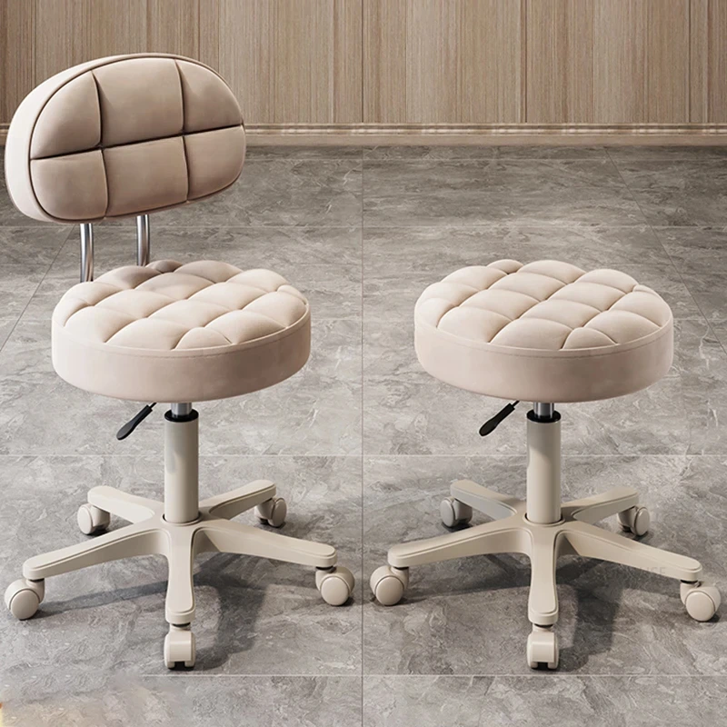 

Simple Barber Chairs Beauty Salon Special Lifting Swivel Chair Barber Shop Round Stool Modern Salon Furniture Home Makeup Chair