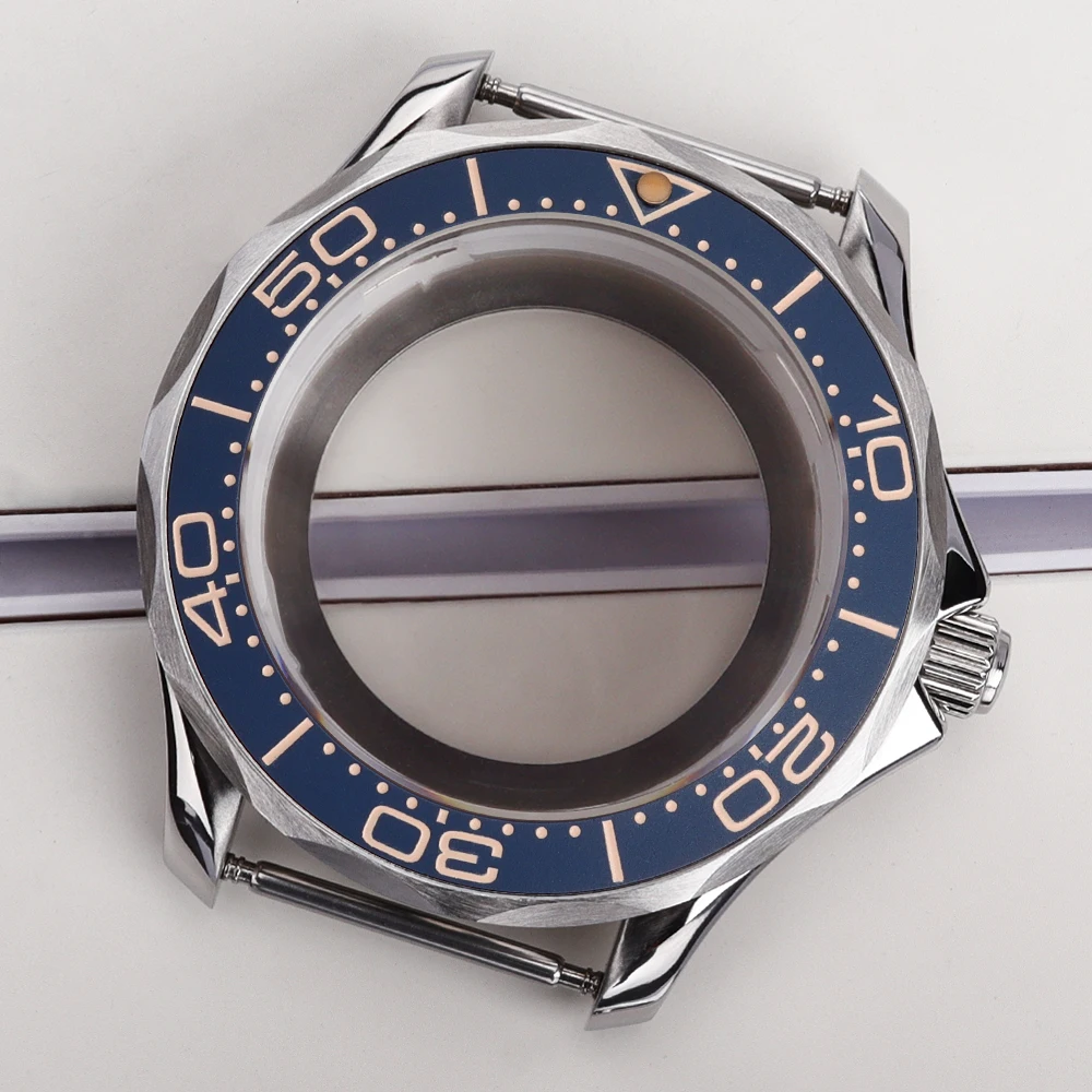41mm Watch Case and Bracelet Stainless Steel Waterproof for Seamaster 300 NH35 NH36 NH38 Movements 31mm Dial Watch Accessories image 3