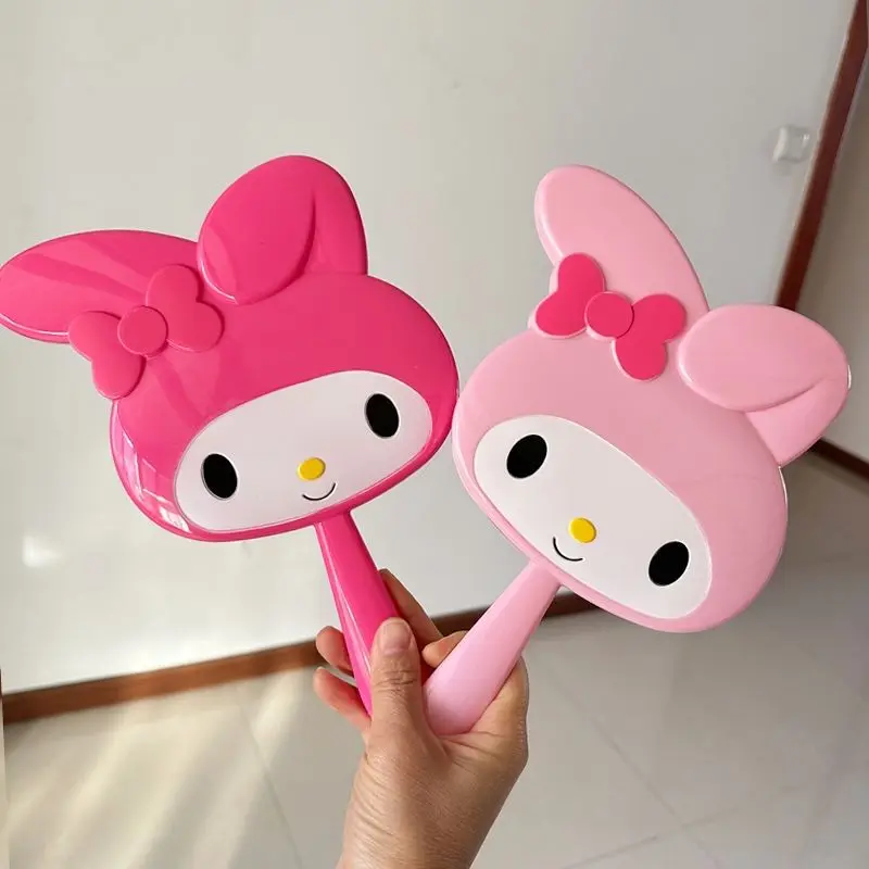 

Sanrio Hello Kitty Makeup Mirror Cartoon Cute Melody Desktop Small Mirror Portable Students Dormitory Mirror Female Gift