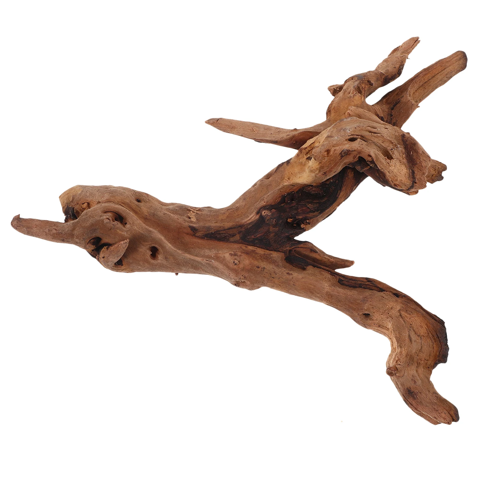 

Aquarium Driftwood Decoration 20-25cm Natural for Fish Tank Reptile Climbing Supplies Safe Water Quality Enhancer