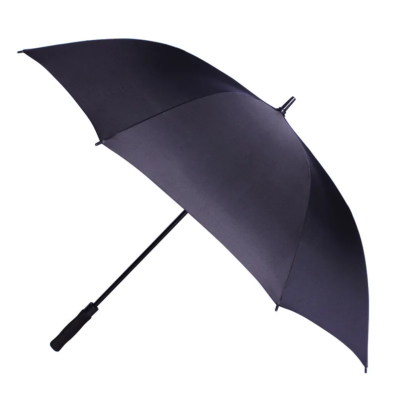 super fiber umbrella rib EVA umbrella handle automatic golf umbrella straight advertising foreign trade umbrella manufacturers