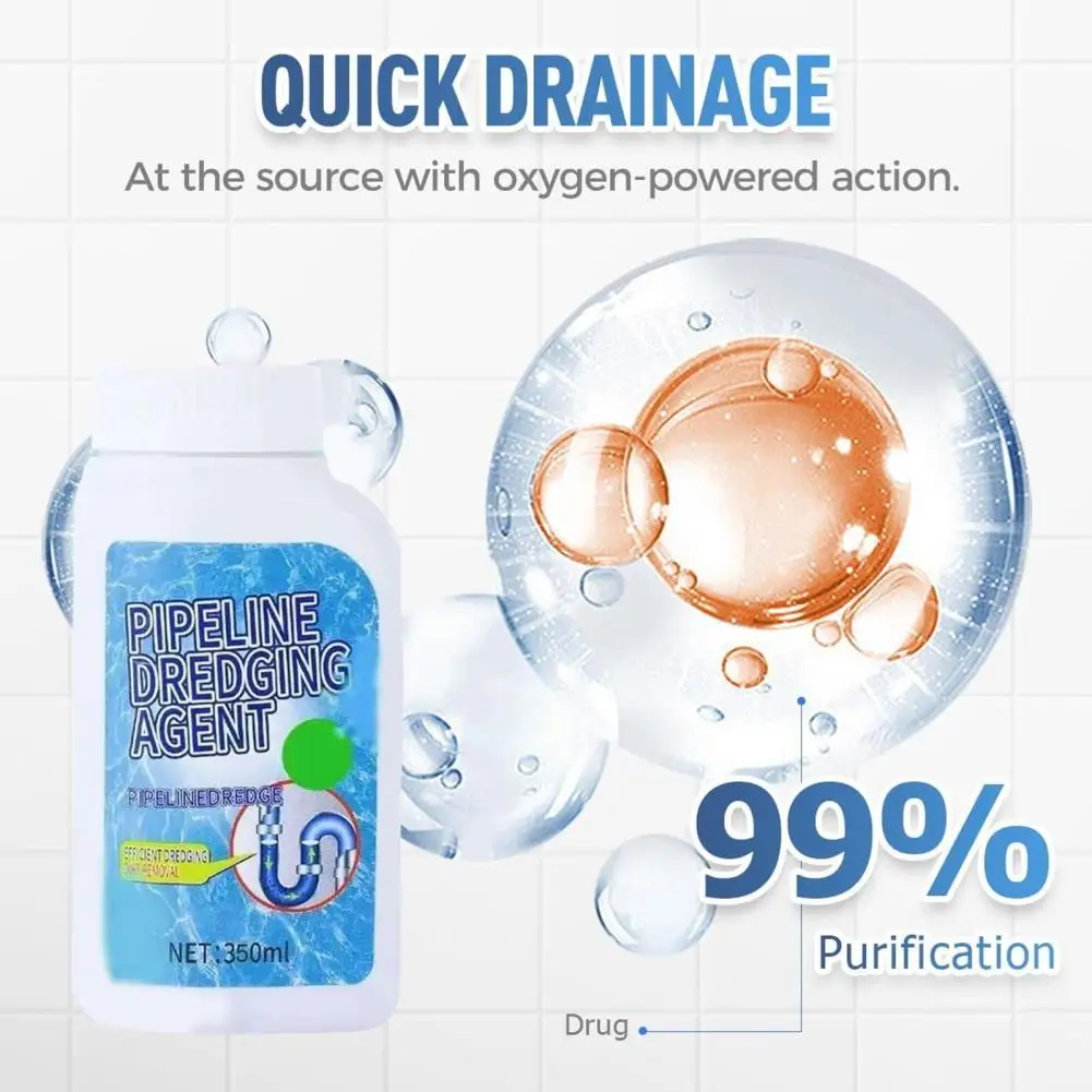 Strong Drain Cleaner 2026 New Pipeline Dredging Agent Fast Acting Drain Clog Remover Pipe Cleaning Grease Clog Remover 95 view 5
