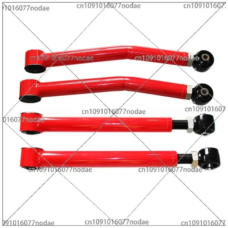 Rear Lower&Upper Adjustable Control Arm Fit 2007-2018 Jeep Wrangler Unlimited JK 4WD/2WD