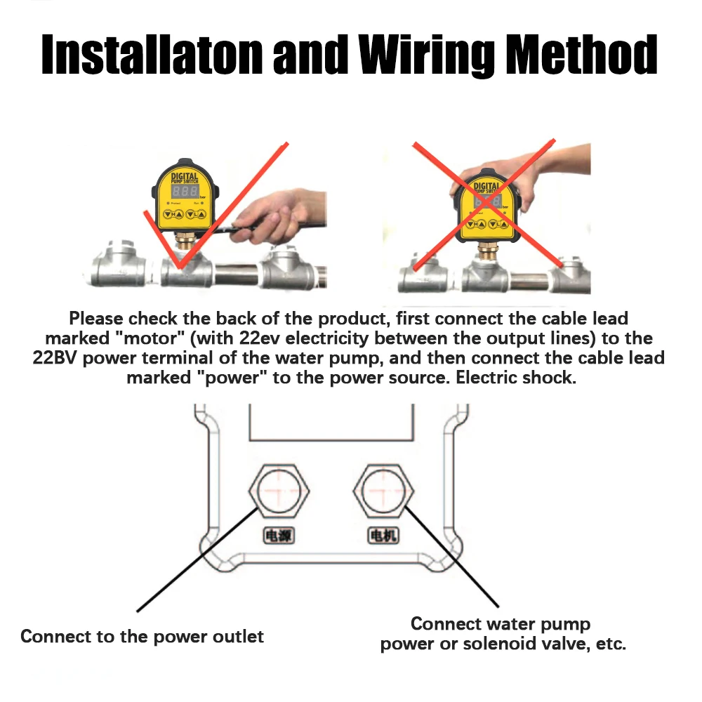 油圧ポンプ用エアコンプレッサー,0-10バー,1/2 ",220V,自動デジタルエアポンプ用