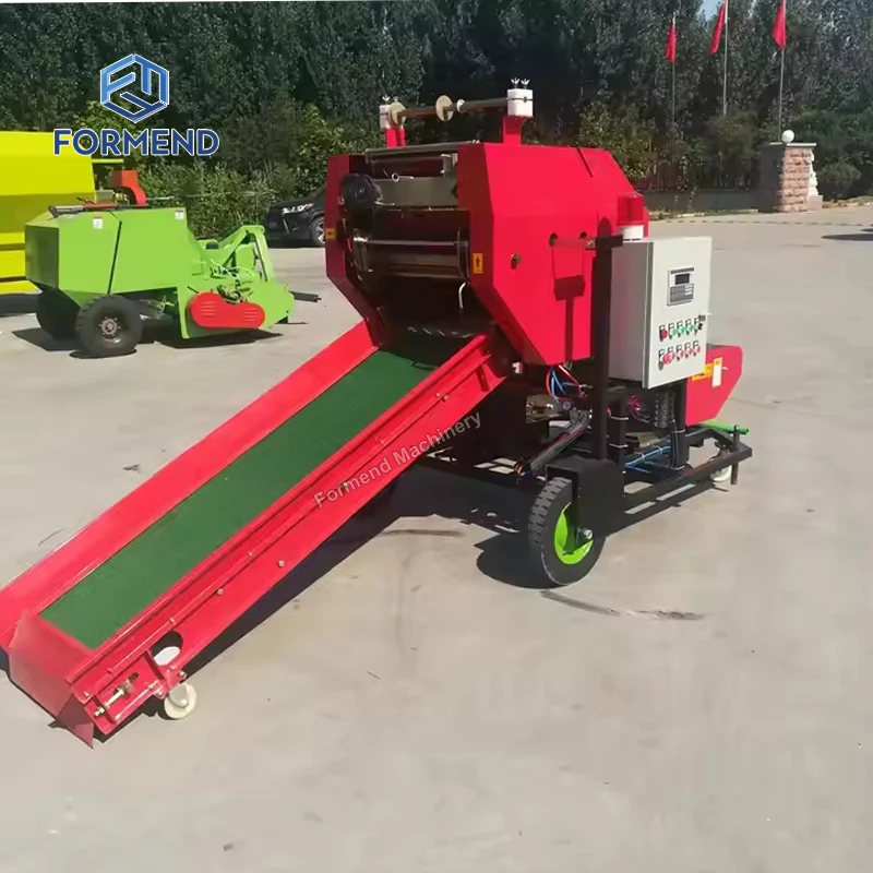 Money Silage Wrapper Economical Straw Bale Wrapping Machine for Haylage