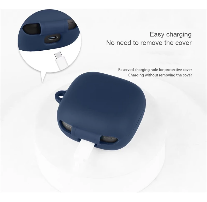 غطاء سماعة أذن من السيليكون لهاتف EarFun Air Pro 4i سماعات أذن بلوتوث واقية لـ EarFun Air Pro 4i حافظة مضادة للسقوط #5