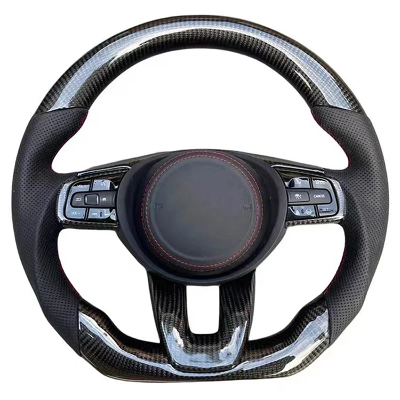 

Honda Benzhi HXRV 4th Generation Fit Civic Automotive Interior Accessories Custom Carbon Fiber Leather Steering Wheel