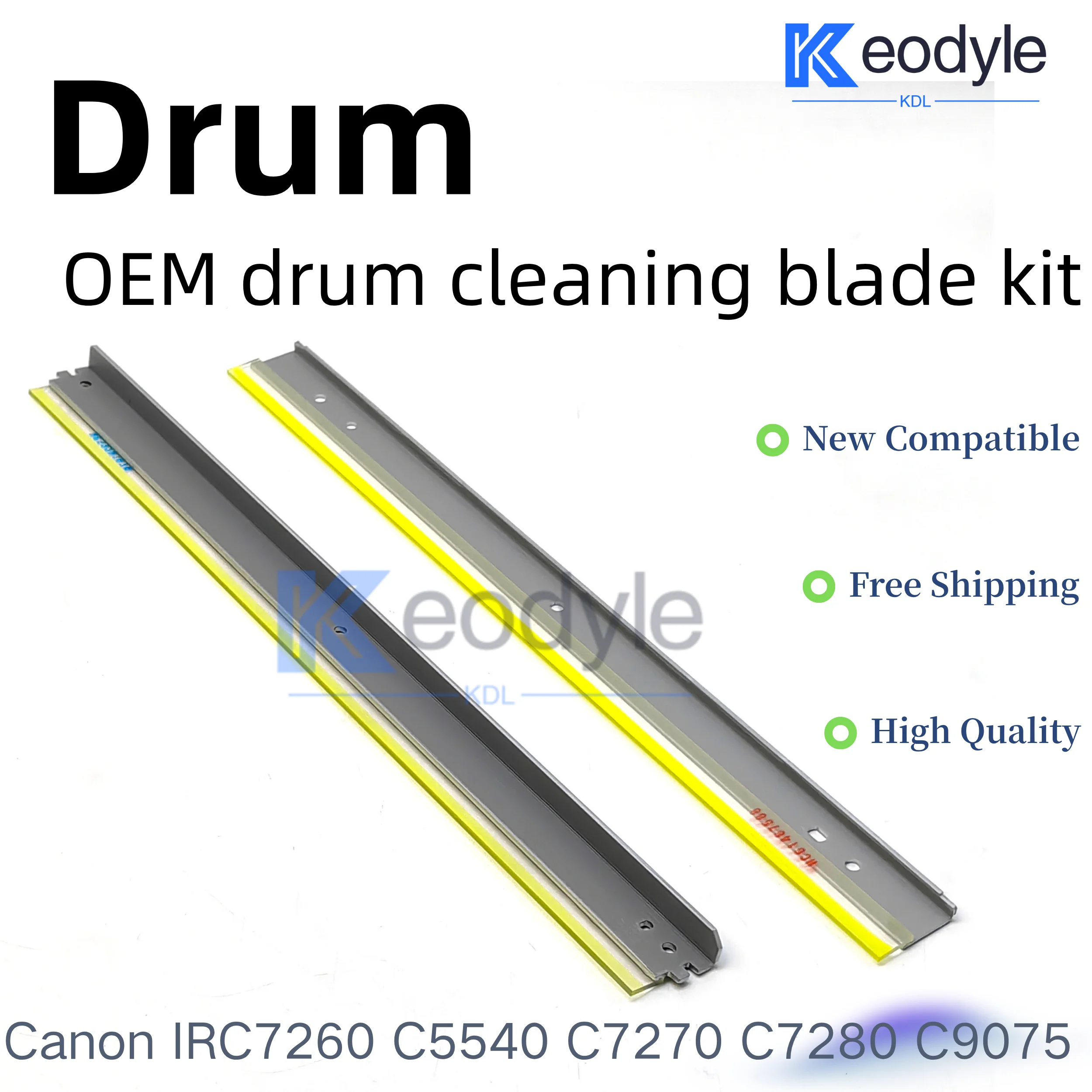 OEM Drum Cleaning Blade Kit For CanonIR ADV C7260 C7270 C7280 C9065 C9075 C9270 C9280  9270 9280 IRC C7580 C7770 C7780 7055parts