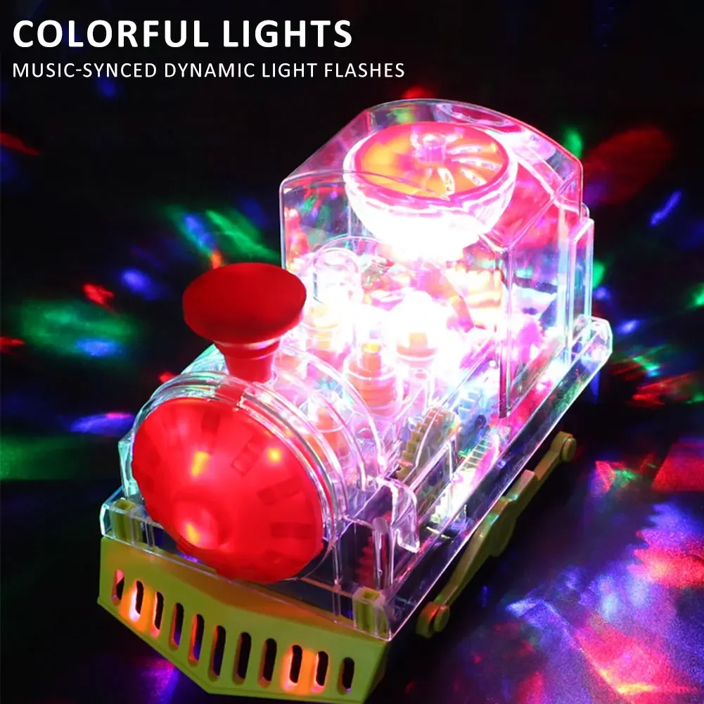 

Игрушка-электрический поезд для детей, поезд для ползания со световым звуком, музыкальные ранние развивающие игрушки, игрушки-поезд для детей, детские игрушки