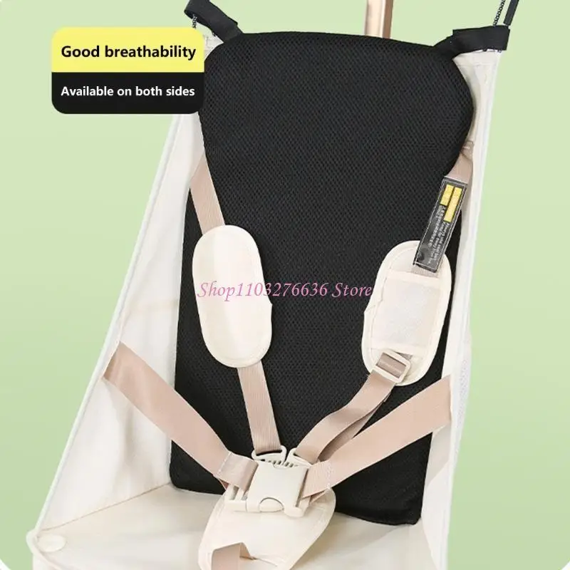 

R6FD Cartoon Pattern Pram Seats Cooling Pad Baby Strollers Cooling Pad Back Pad for Baby Pushchair Breathable Liners Cushion