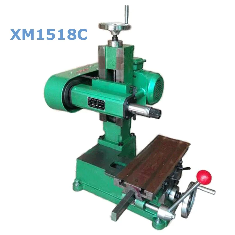 Para escritorio Fräsmaschine 220V amoladora Horizontale Sägeblatt Х Fräsmaschine Skala Gravur Maschine Schlitzen Gerät XM1518C