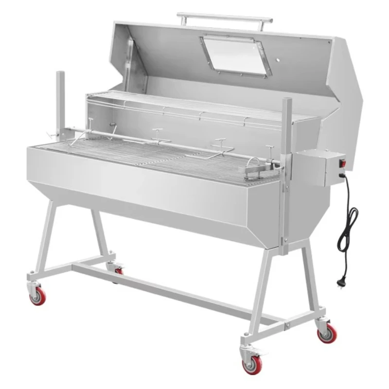 

Коммерческий уличный угольный гриль для барбекю из нержавеющей стали