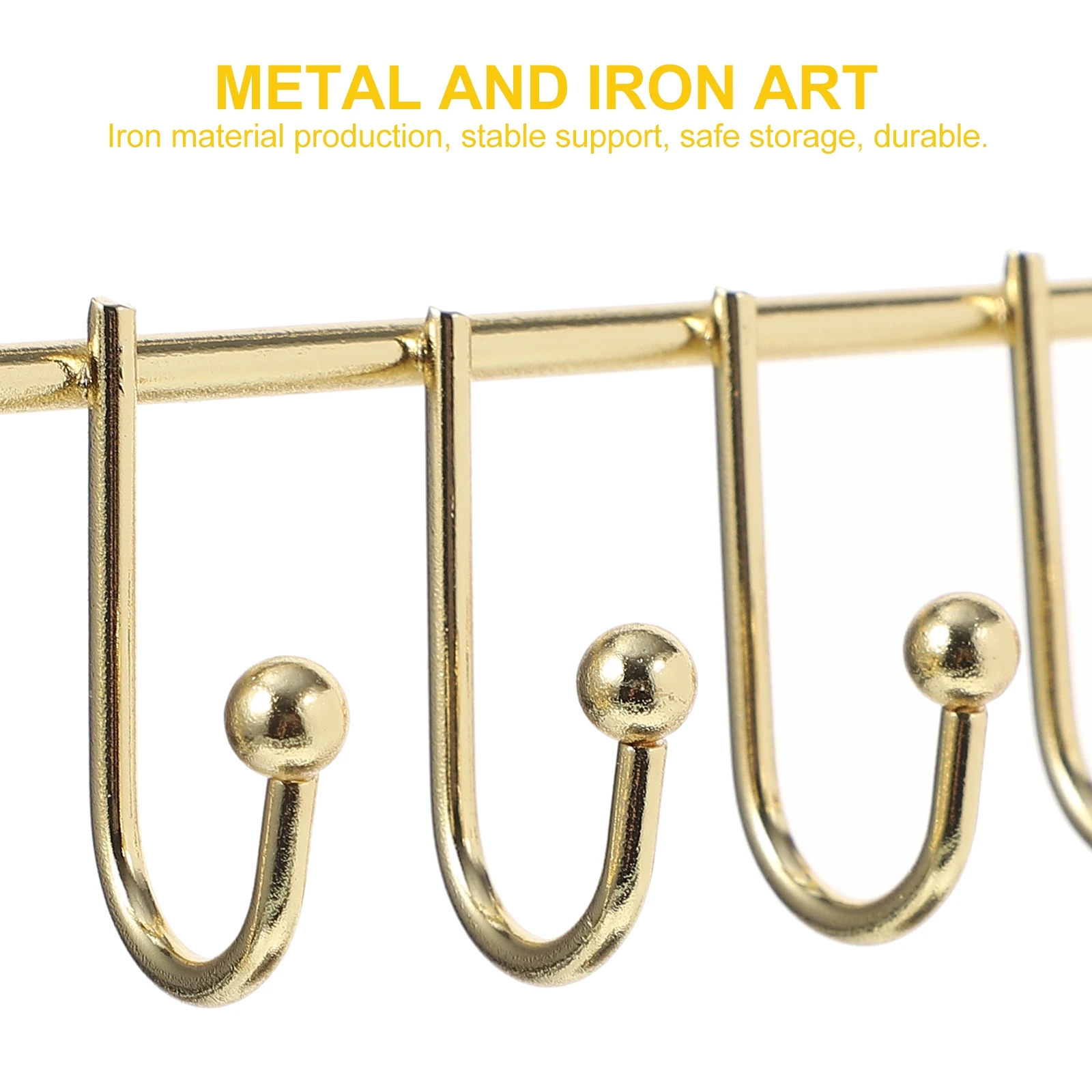 

Display St Necklace Earring Rack ganizer Desktop Iron Metal SpaceSaving Fashion CatEar Shape WroughtIron Jewelry St