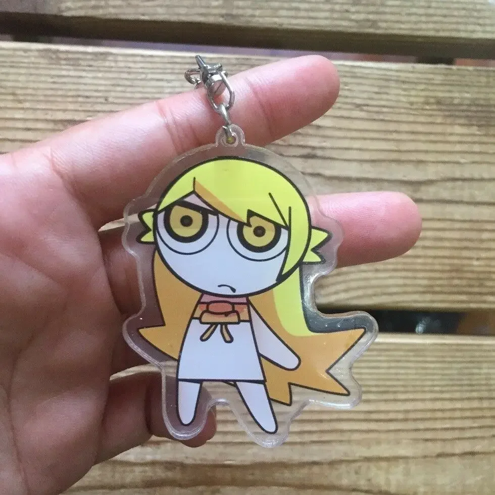 

Anime Oshino Shinobu Acrylic Keychain Strap Bag Hanging Cute Cosplay