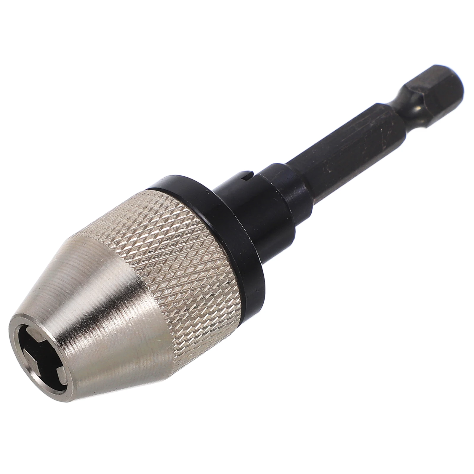 

0.3-6.5mm Self-Tightening Drill Chuck 3 Jaw Keyless Conversion Tool Copper Material Lightweight Portable for Various Tasks