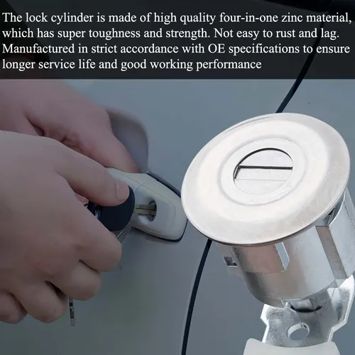 Imagen 2 del producto 2 piezas XL2Z 7821990 AC para Ford Econoline Van F150 F250 cilindro de cerradura de puerta de camión súper resistente y llaves de alta calidad