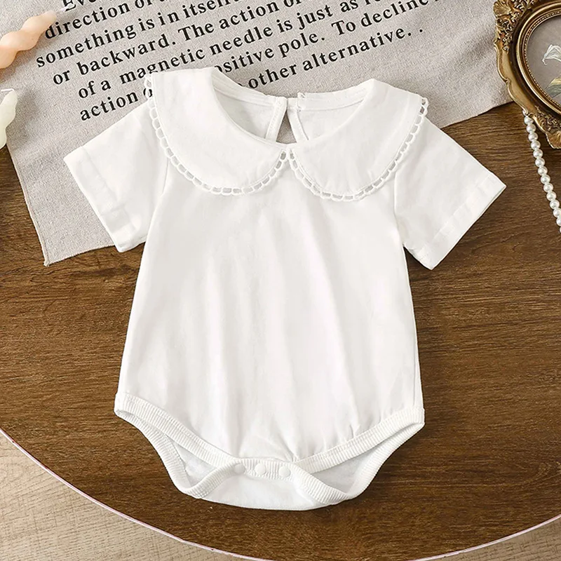 Baby Girl Clothes Summer Newborn Cotton Romper Crawling Suit Thin Baby Bottom Wrap Clothes Infant Summer Outfit Jumpsuits