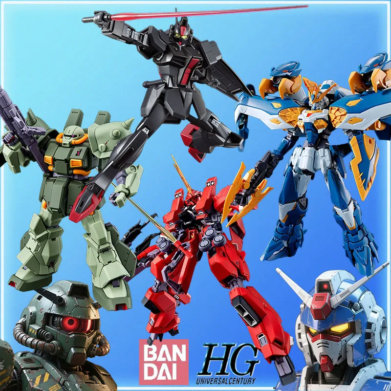 

Bandai Original HGUC Black Knight Team Set, Gilla Standard/Light Armor Builder's Must-Have Anime Assembly Toys