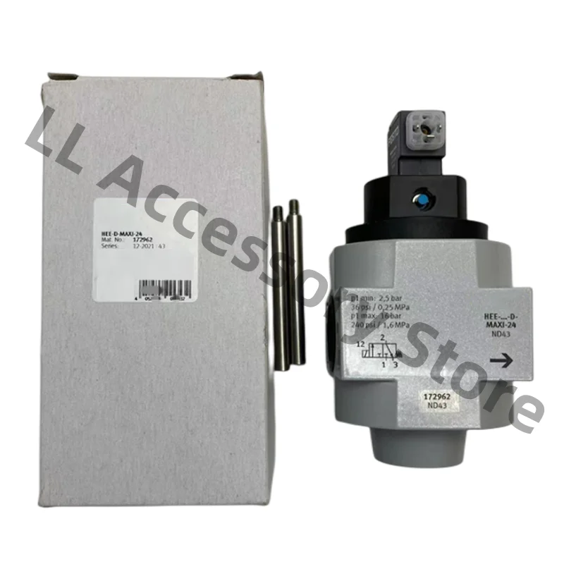 

172962 HEE-D-MAXI-24,172963 HEE-D-MAXI-110,172964 HEE-D-MAXI-230 on-off valve
