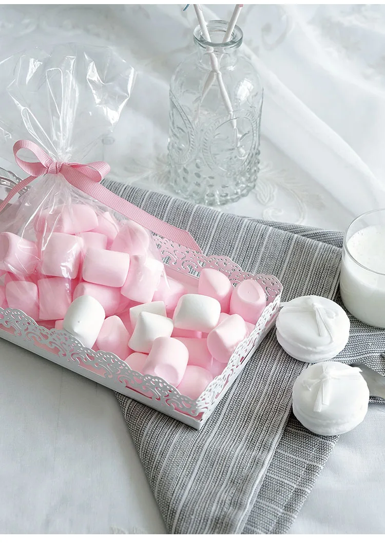 10 Stück künstliche Marshmallows, künstliche Süßigkeiten, Kuchendekoration, Dessert-Kuchendekoration für Schaufensterfotografie, künstlicher Zucker – Detail 5