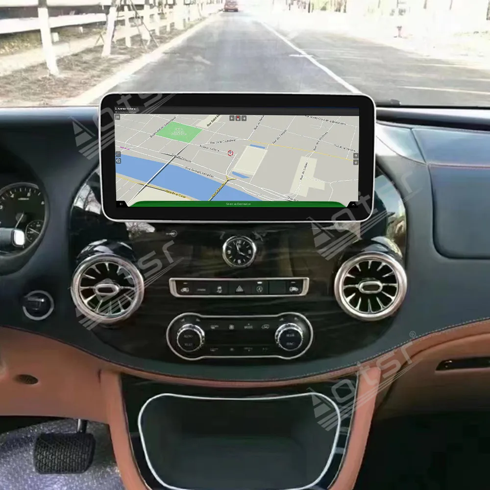 12.3 inch auto carplay for Mercedes-Benz Vito 2016 to 2021 car multimeidia player radio GPS navigation touch screen head unit