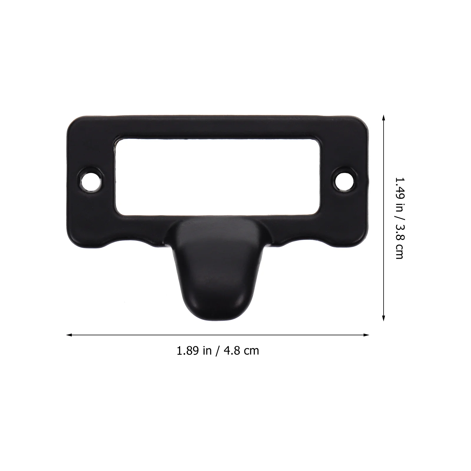 10-delig handvat retro gevoel kastframe meubellabel box dressoir pull zinklegering voor kaartenhouder