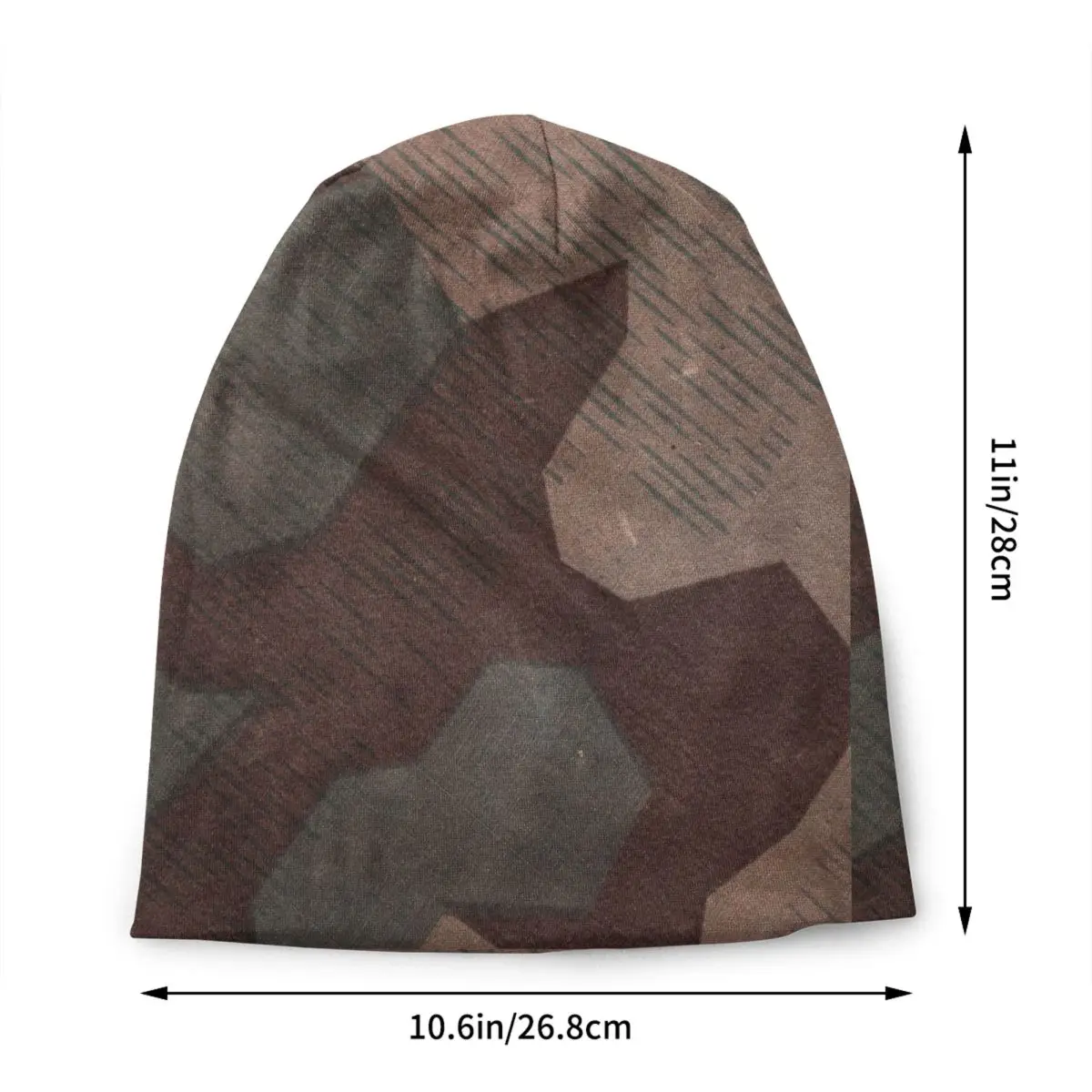 Splintertarn German Camouflage Bonnet Hat Knit Hats Men Women Hip Hop Unisex Adult Camo Winter Warm Beanies Cap
