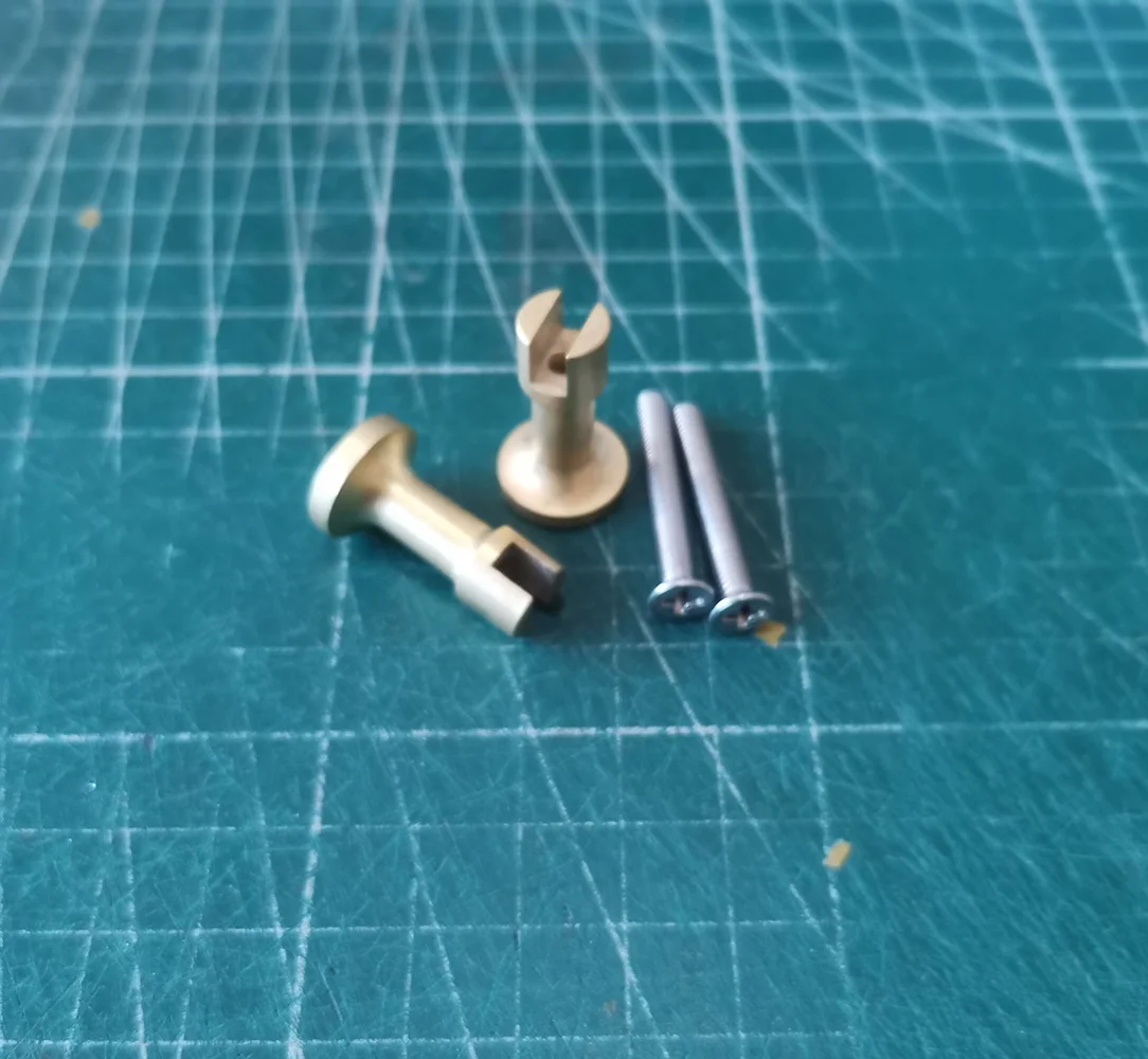 1/700 Ship Model Copper Pillar Hobby  Making Accessories Scene Display Tool DIY