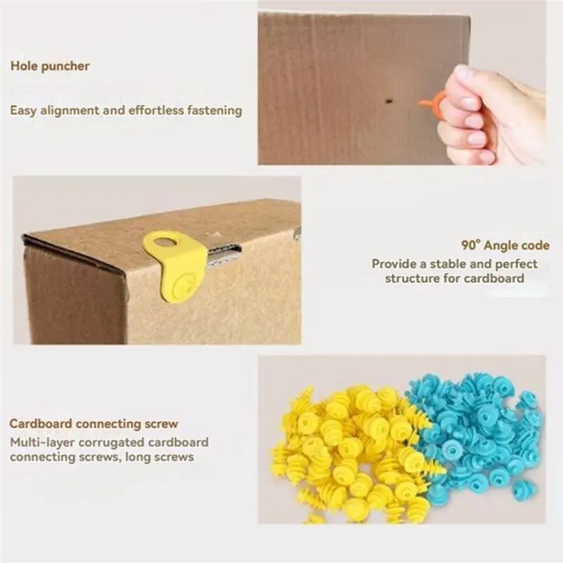 BEDW-Cardboard Construction Tool Kit 168 Pieces