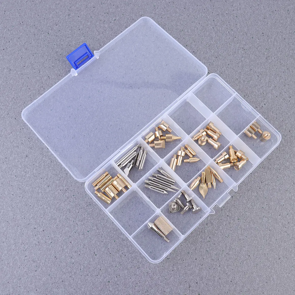 

61pcs Copper Soldering Iron Tips Drawing Tools Kit Constant Temperature Wood DIY Craft Gifts Engraving Tools Hobby