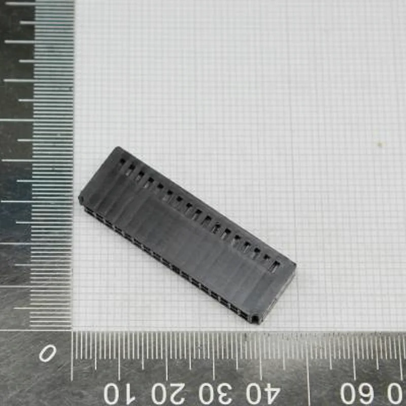 

5PCS Original Tyco connector 102387-8 34P black rubber shell
