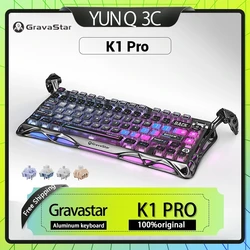 Gravastar Cocoon Breaking 75 Mechanical Keyboard K1pro Signature Edition Wireless Bluetooth Triple Mode Aluminum Gaming Keyboard