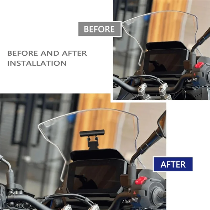 

A30P-навигатор для мотоцикла, держатель для телефона на лобовом стекле, кронштейн для Suzuki GSXS1000GX 2024, аксессуары