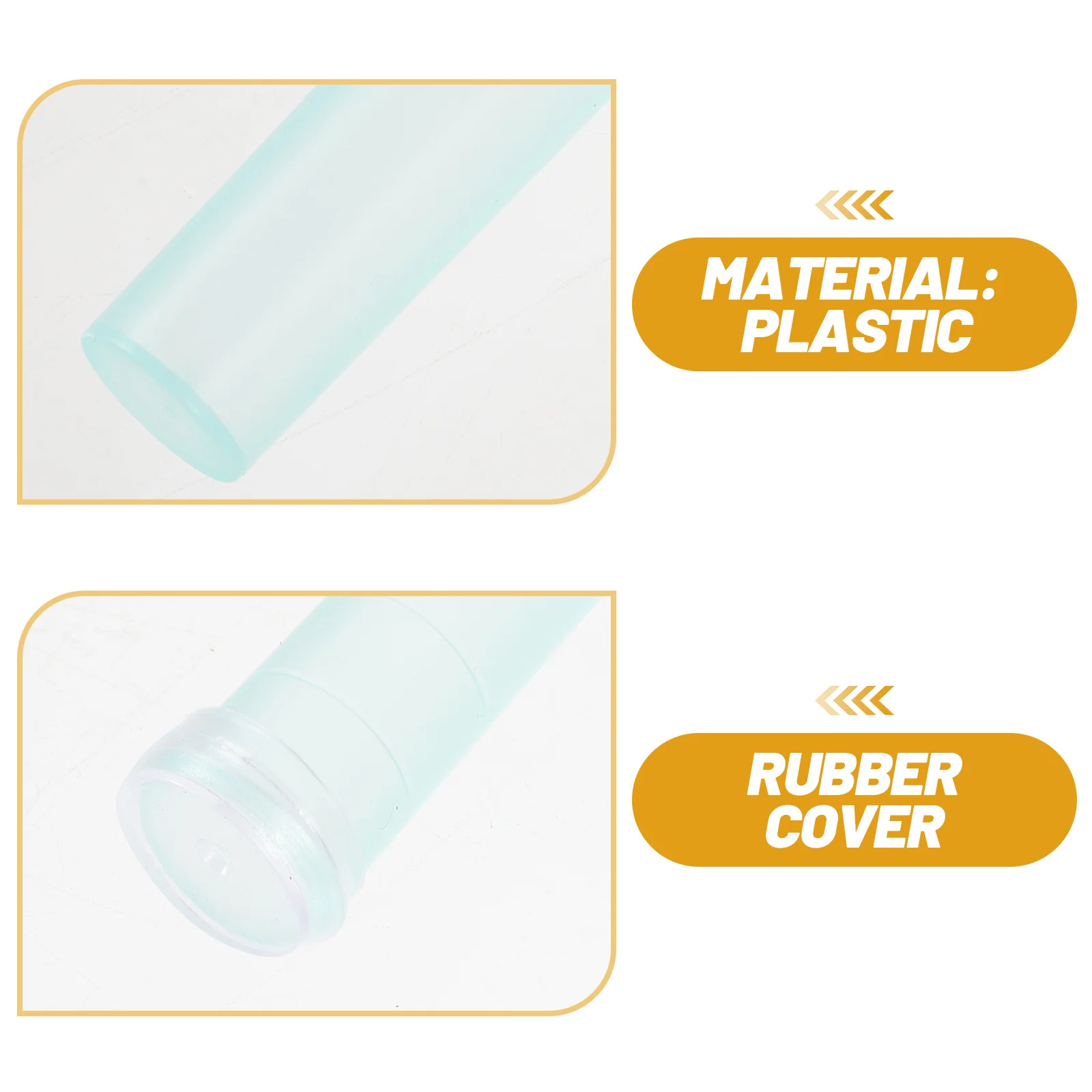 

20pcs Fresh Preservation Tubes 7.2X1.8Cm Leak Proof Floral Water Storage Sky Blue For Floral Arrangement Supplies Flower Shop