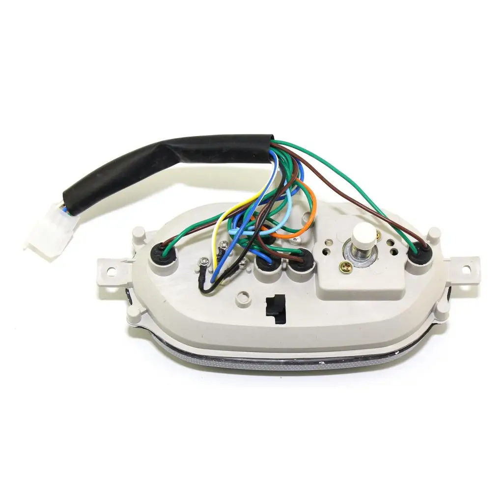 Speedometer with Bracket Plastic Classic Style Moped Speedometer Accessory for FOCUS F-ACT RX8 Scooters