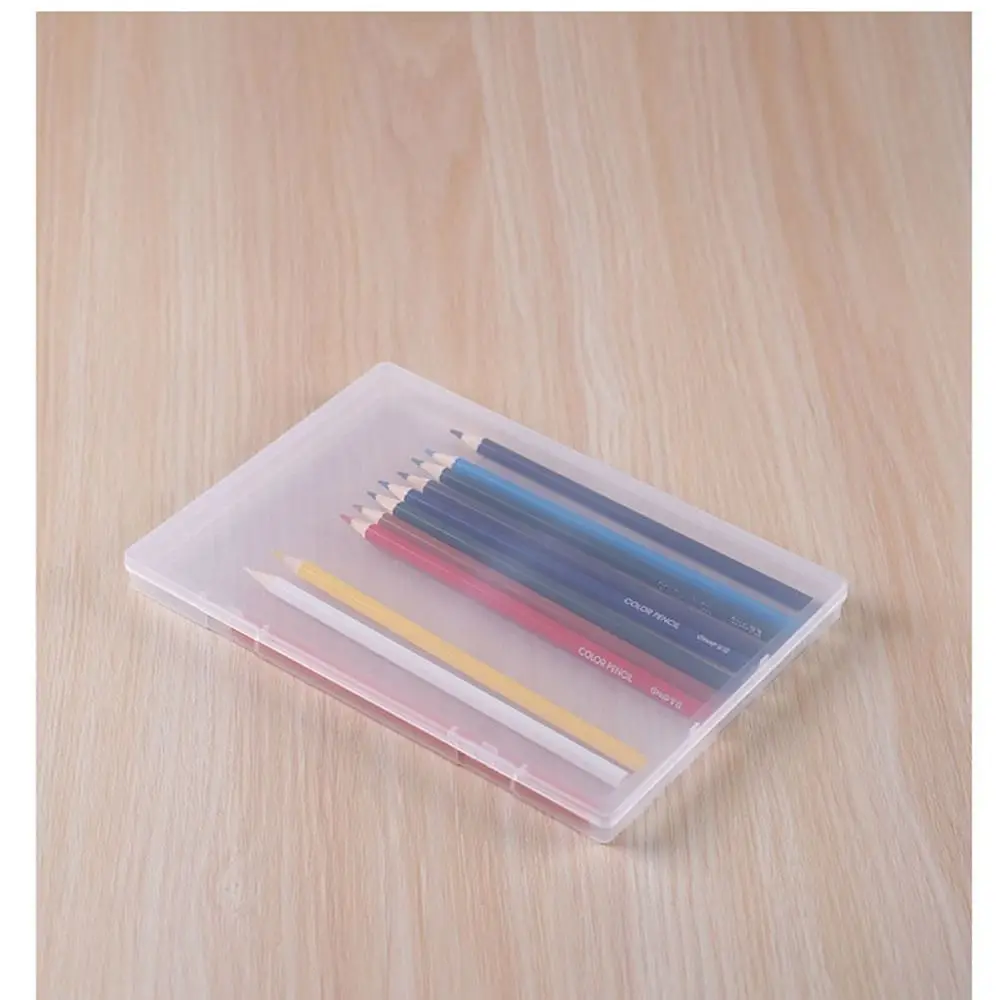 Transparent Storage Box Square Plastic Jewelry Beads Container 4 Sizse Small Items Case Packing Boxes Sundries Organizer