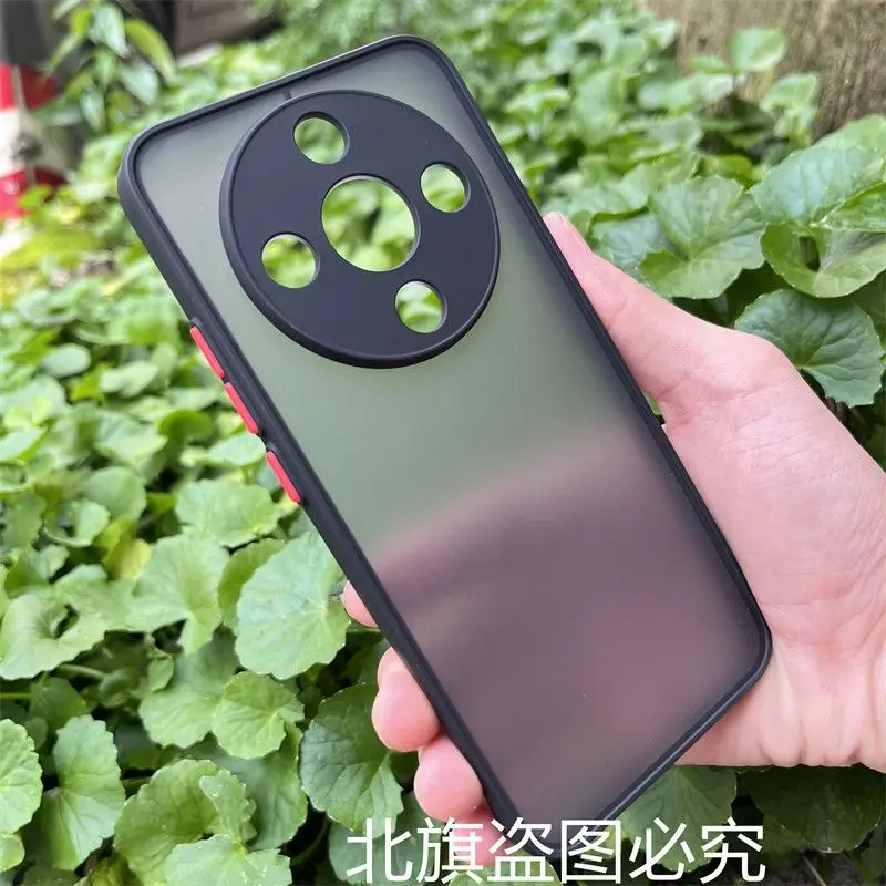 For Honor X9D/X70 Case Simple Skin-Feel Frosted Drop-Proof PC Cover For Honor X7d Shockproof Bumper Fudan