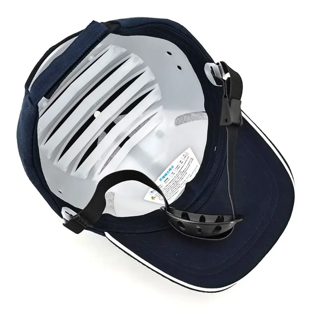 PE Safety Helmet Lining White Grey Anti-collision Baseball Cap Security Accessories Protective Head Work Safe Protective Hat