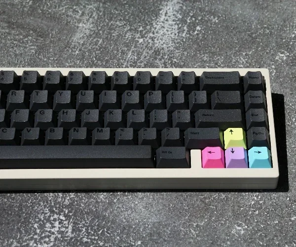 

Keebox Black Retro PBT Keycap Set Custom Cherry Profile Thermal Sublimation DYE SUB Mechanical Keyboard Keycaps Mx Switch Axis