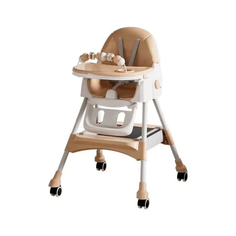 كرسي طعام للأطفال، طاولة طعام منزلية متعددة الوظائف، كرسي طعام للأطفال قابل للتعديل يمكن الجلوس أو الاستلقاء على كرسي طويل #6