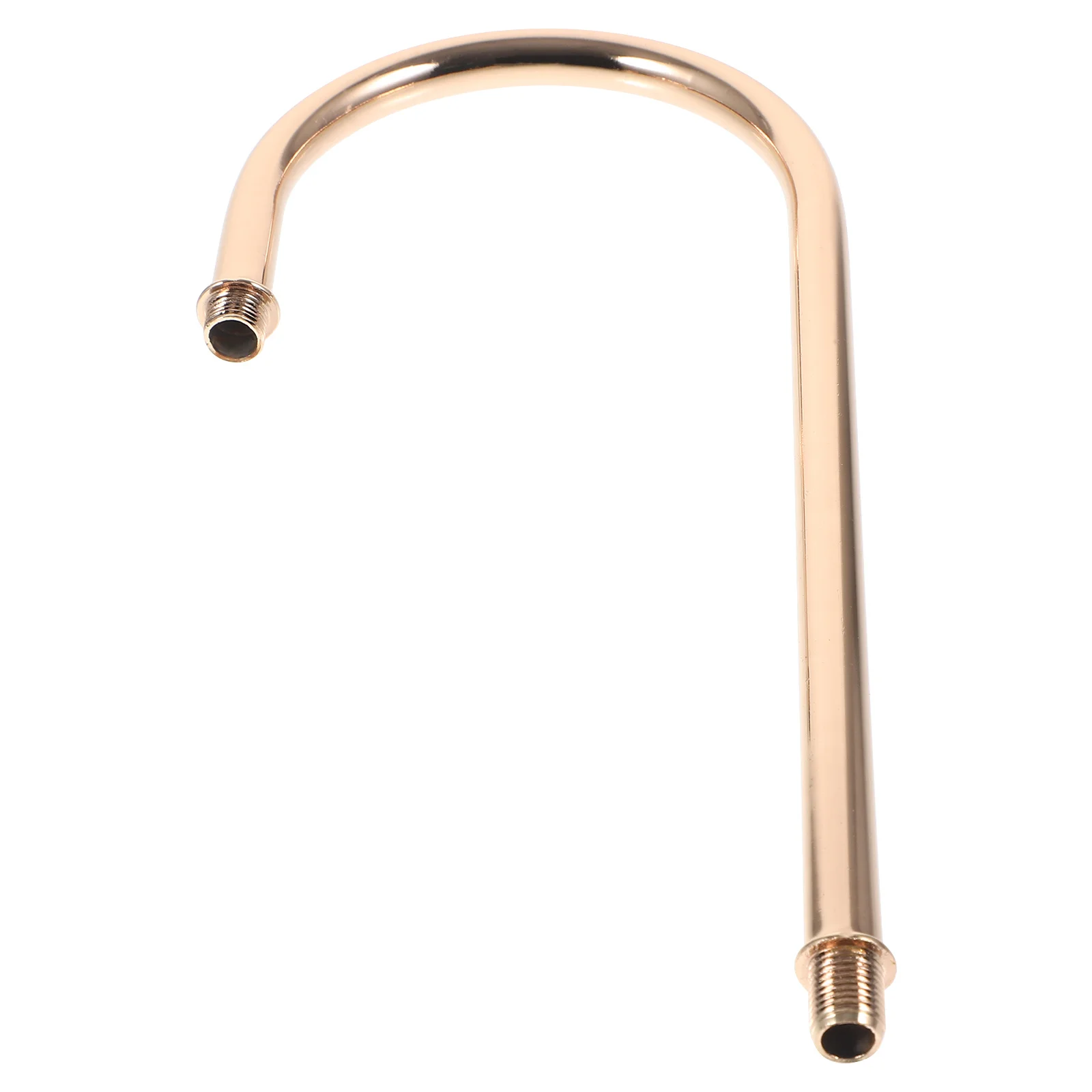 ウォールライト曲げ管アクセサリー 215mm フレンチゴールド M10ネジ ランプ製作ステム 壁掛けランプ修理用 照明器具 ダウンロッド