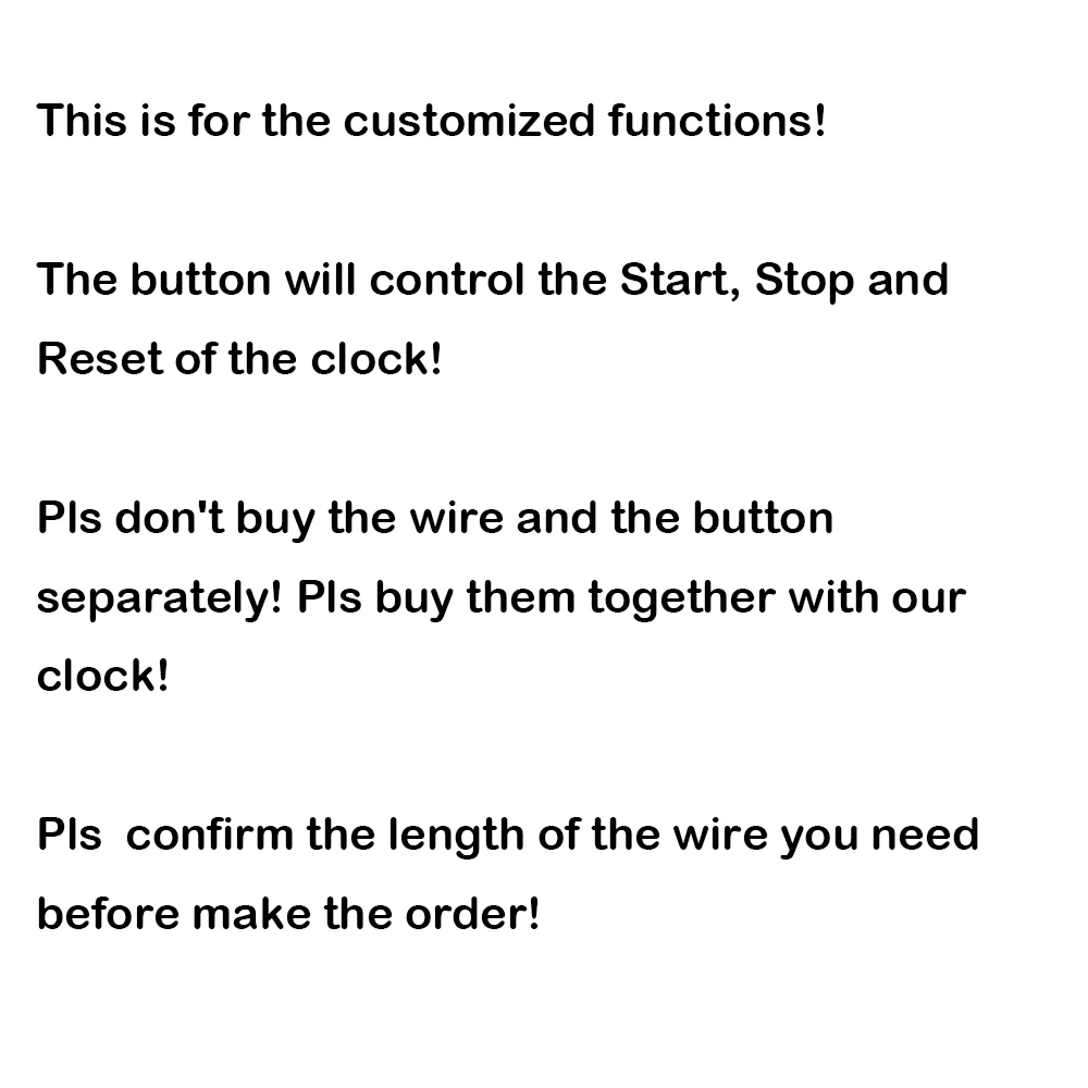 Big Button for LED Timer