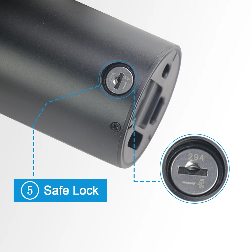 Flasche eBike Akku 36 V 10,5 Ah 48 V 7 Ah mit Marken 18650 Li-Ionen-Zellenpaket Bafang TSDZ2 750 W 500 W 350 W 250 W Mini-Batterien – Detail 7